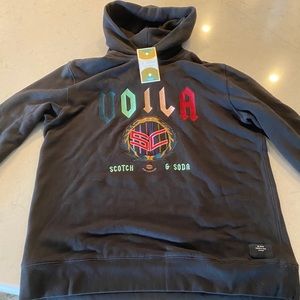 Mens Scotch & Soda “VOILA” embroidered Hoodie XXL